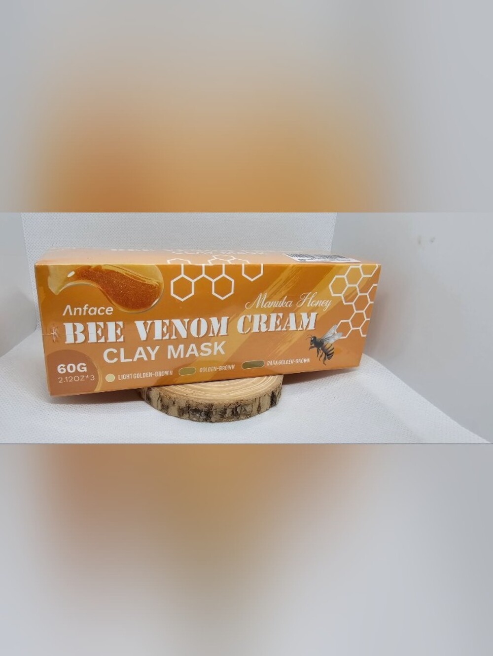Anface Bee Venom Cream Clay Mask - Manuka Honey NWT